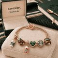 STBK Rose Gold Charm Bracelet Set TMH