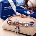 TBJ Rose Gold Charm Bracelet Set TMH
