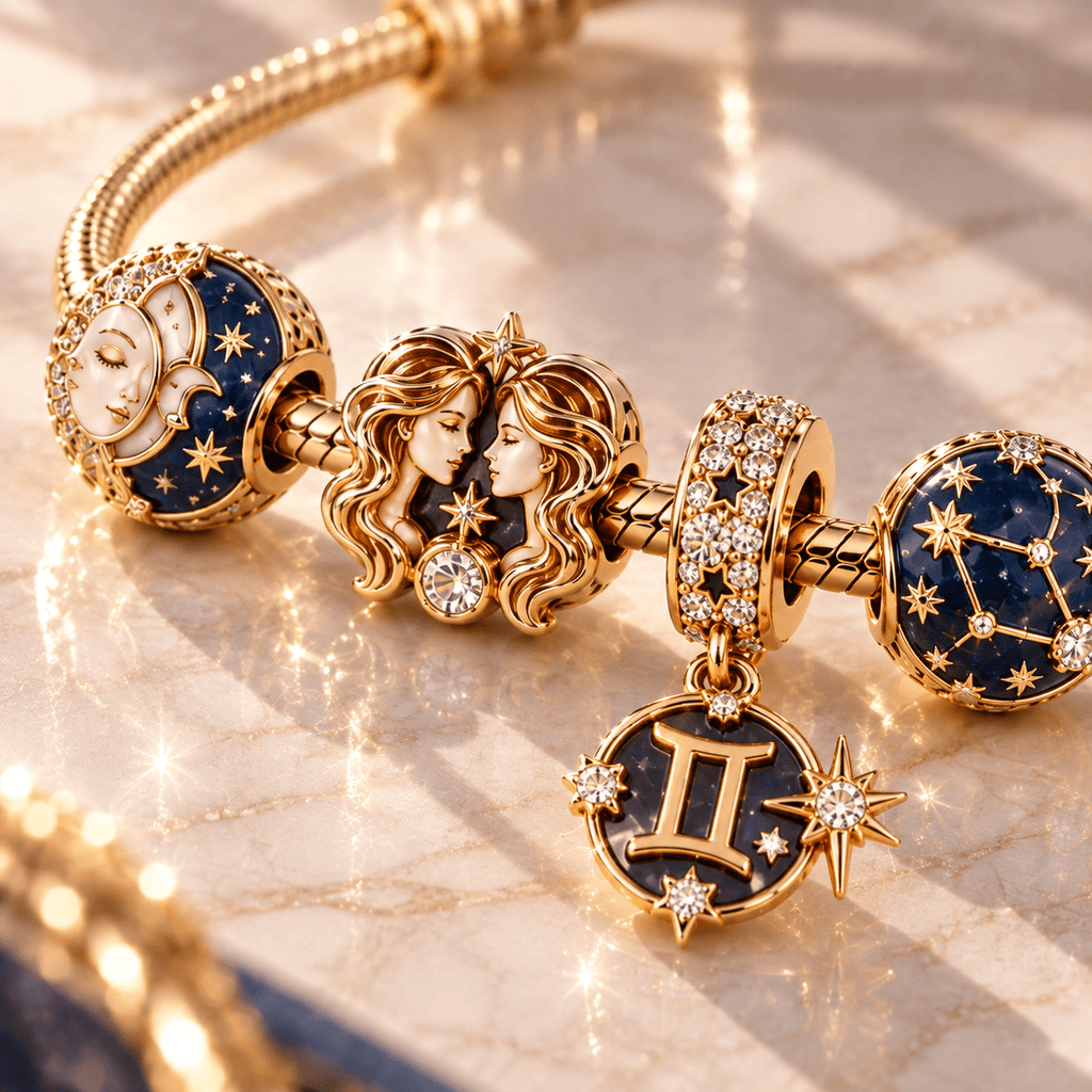 GMN Gold Charm Bracelet Set PTT