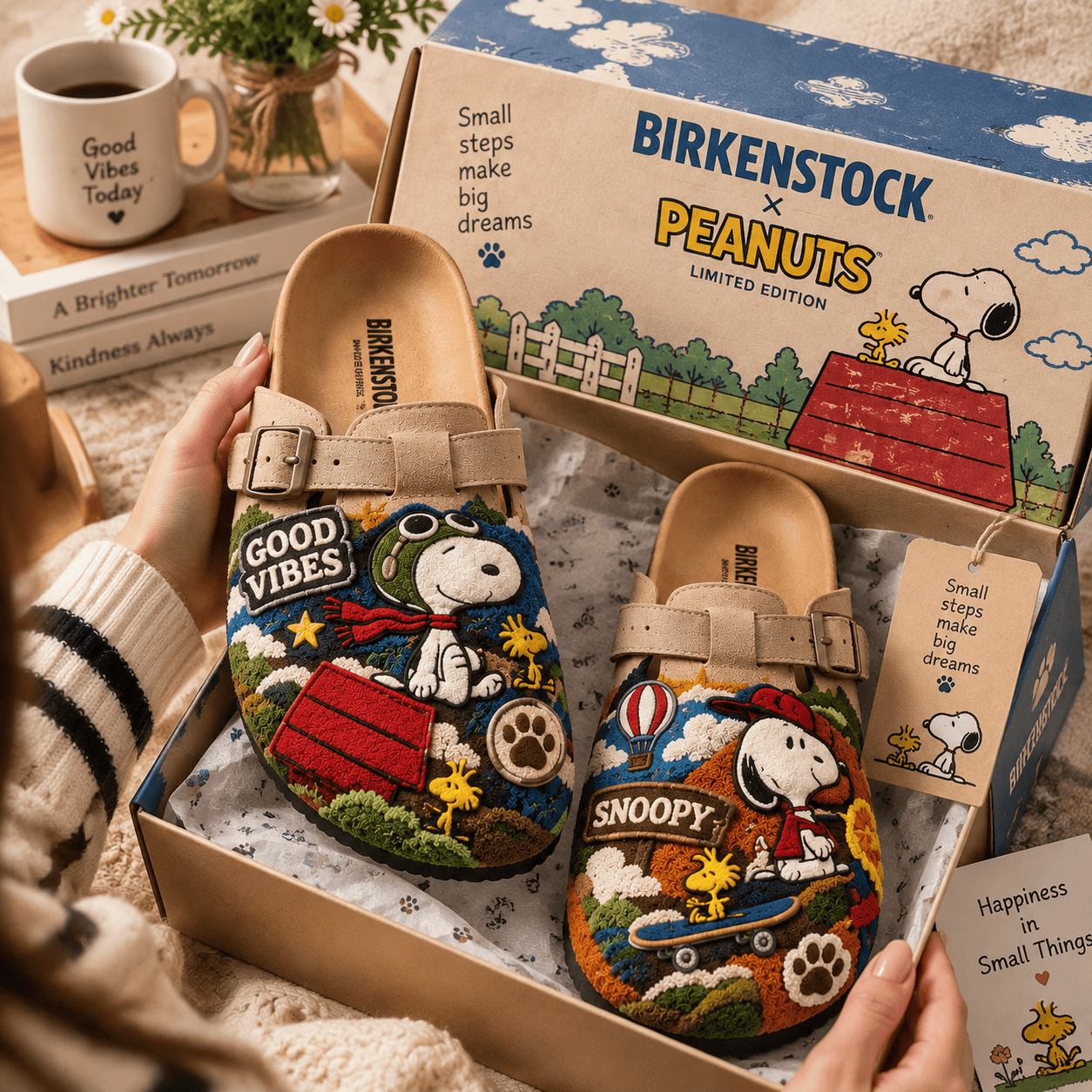 PREMIUM SPNY MINK SUEDE CLOGS TTNL