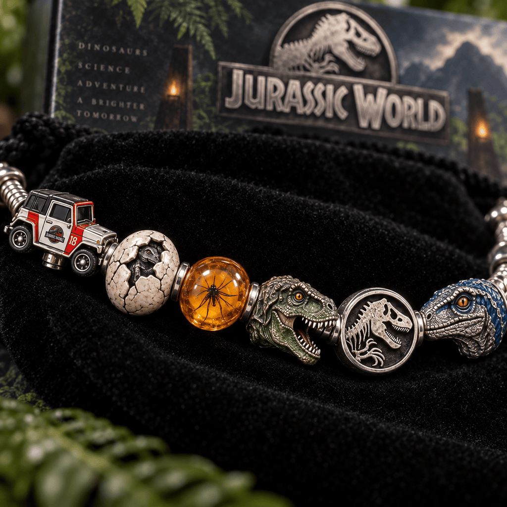 JRSW Silver Charm Bracelet Set TTTT
