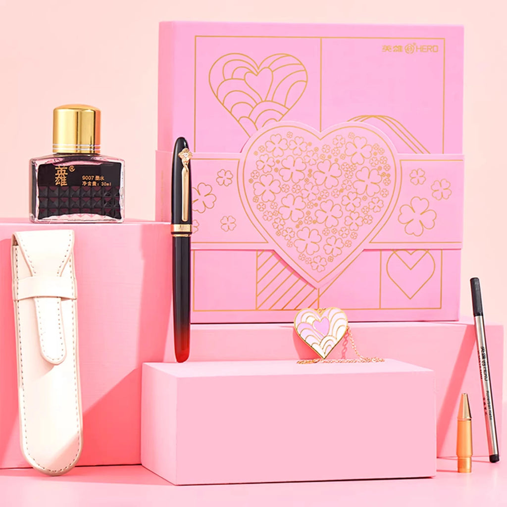 Hero 5069 Premium Fountain Pen for Women Coming-of-Age & Valentine's Day Gift for Girlfriend