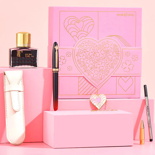 Hero 5069 Premium Fountain Pen for Women Coming-of-Age & Valentine's Day Gift for Girlfriend