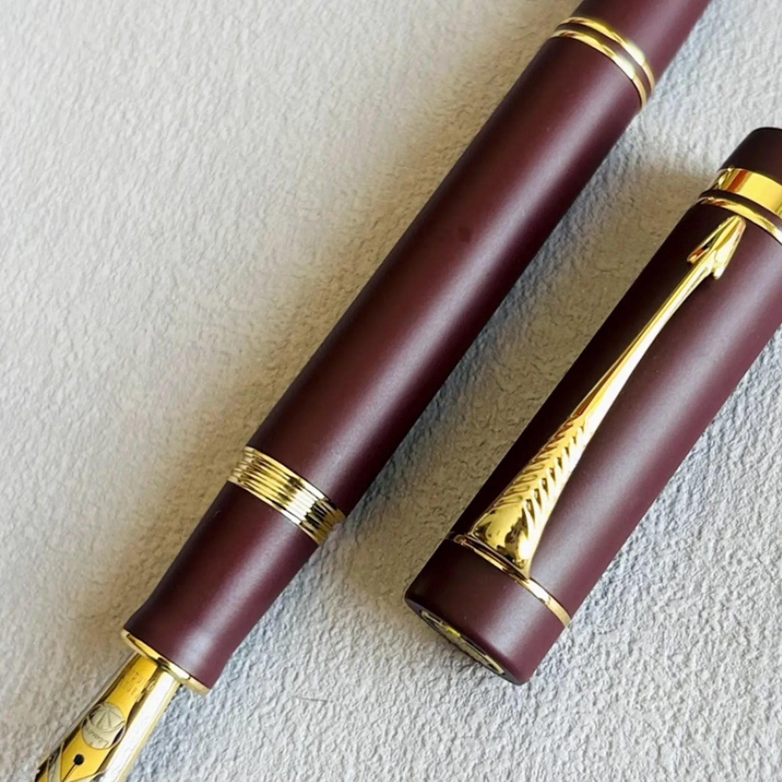 Lemon M1a Metal Fountain Pen Piston Filling Handcrafted Naginata Togi Long Blade Nib for Chinese Calligraphy Writing gift pens